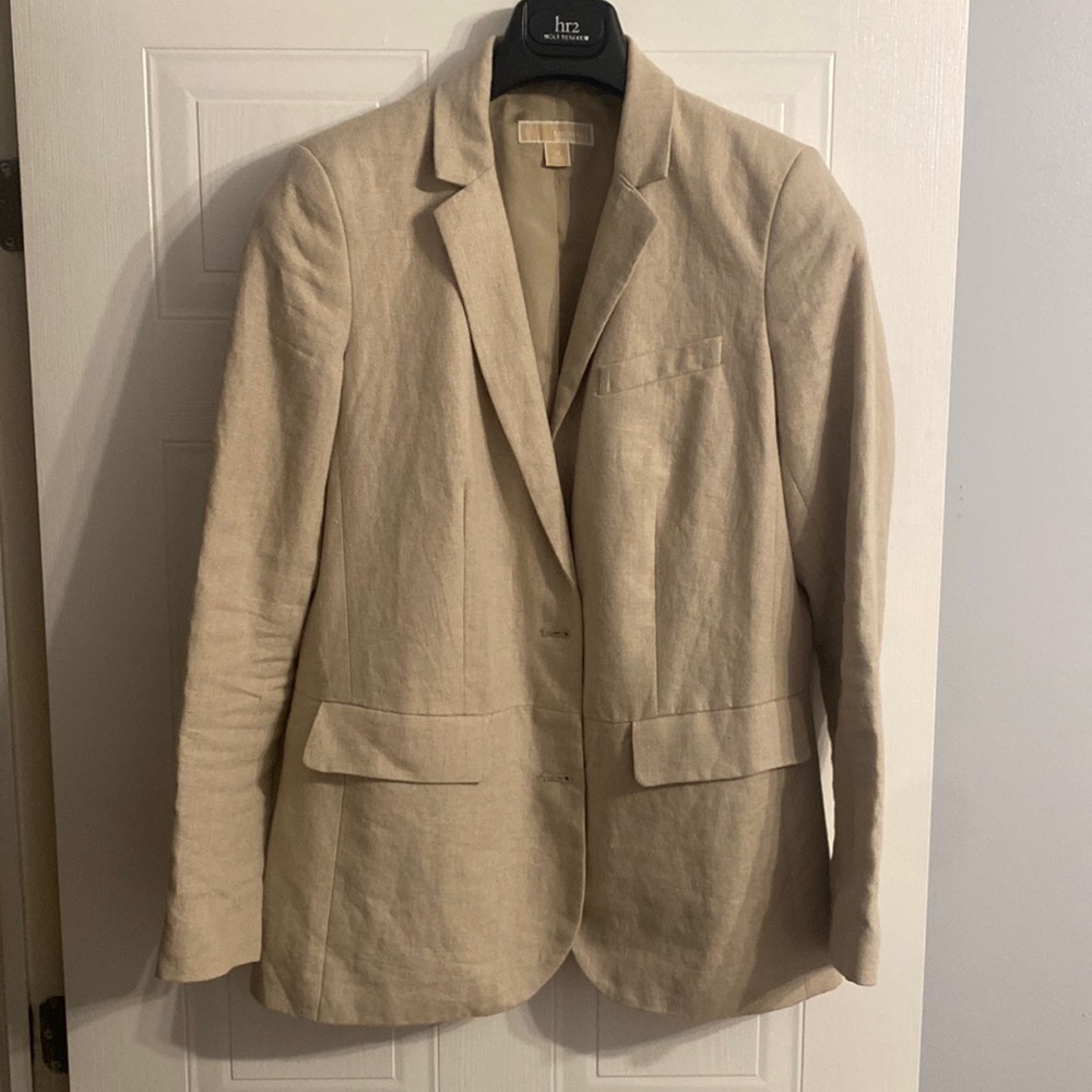 Michael Michael Kors Single Breasted Boyfriend Blazer